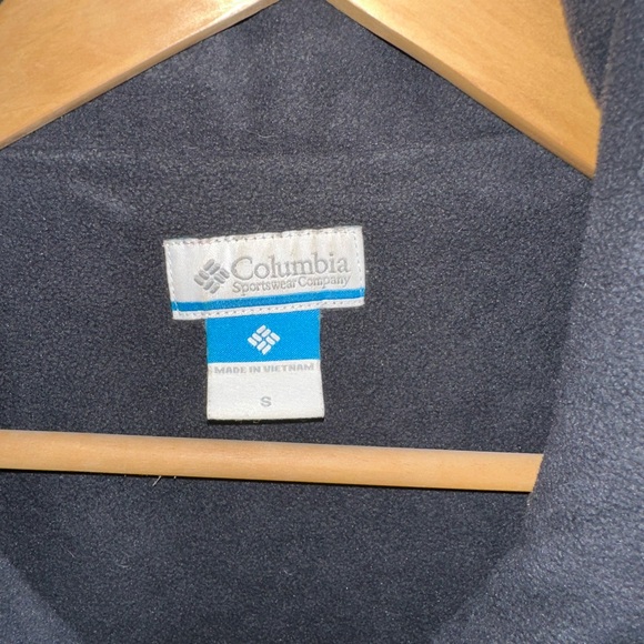 Black Columbia Fleece Lined Jacket Size S - Picture 4 of 6